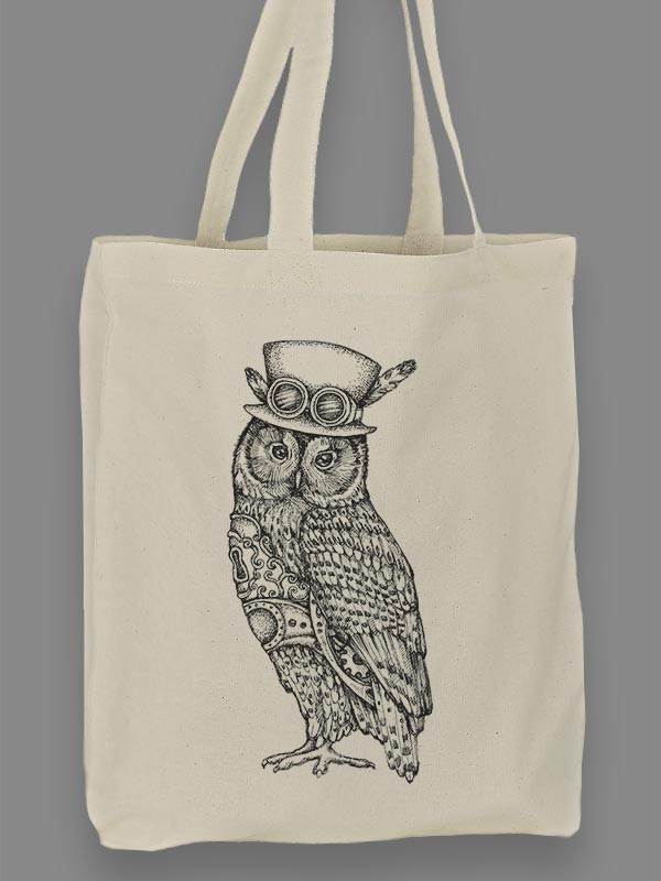 Tote Bag Owl Studio Akzynth